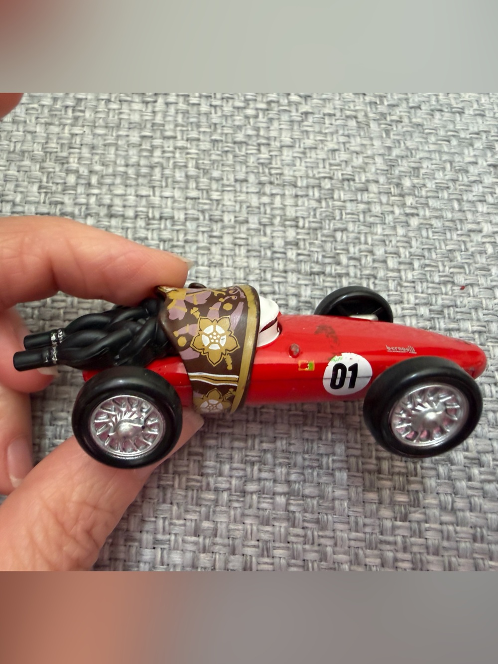 Pixar Cars Mama Bernoulli diecast